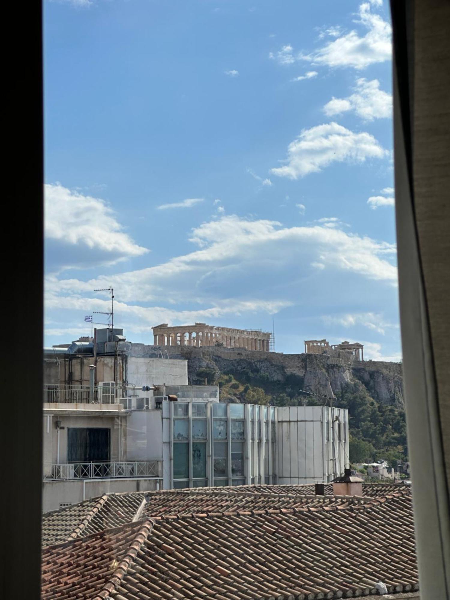 2 Bd Apt In Syntagma With Acropolis View Athen Eksteriør bilde